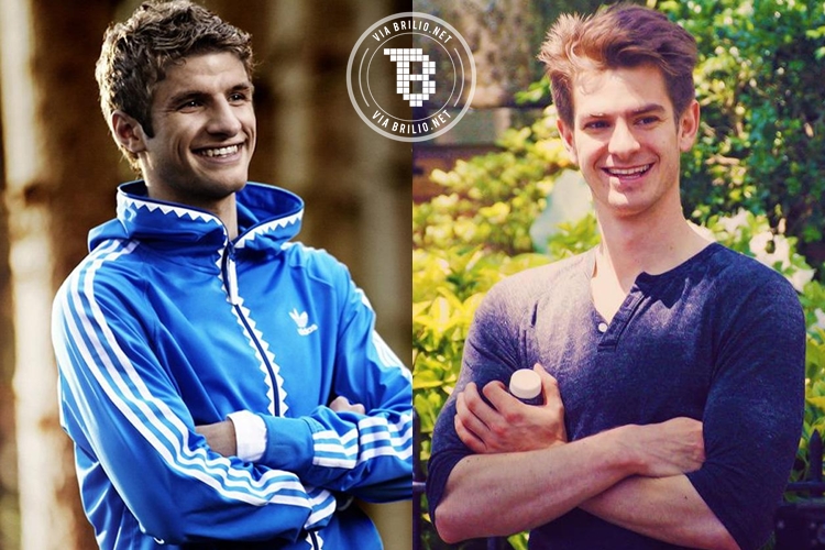 pemain bola mirip artis  © 2016 brilio.net