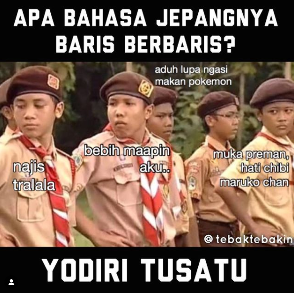 43 Meme tebak-tebakan kocak, awas jawabannya bikin ngakak!