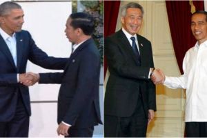 Cara salaman PM Singapura ini dianggap remehkan Jokowi, benarkah?