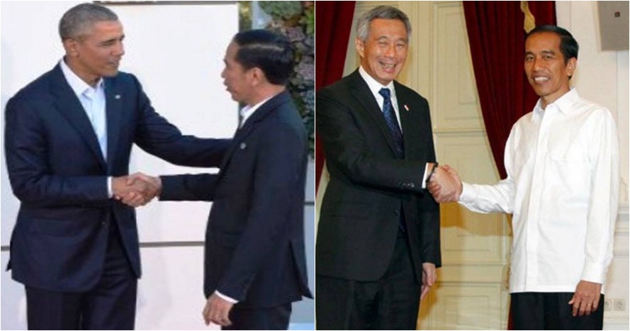 Cara salaman PM Singapura ini dianggap remehkan Jokowi, benarkah?