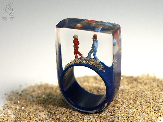 Tak melulu dari emas, ini kreasi unik cincin Isabell Kiefhaber! 