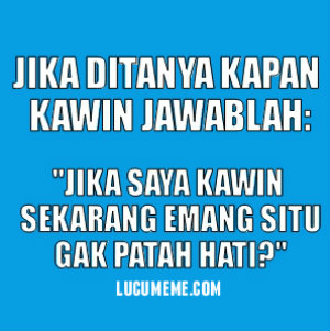 meme kapan nikah 1-10 © 2016 brilio.net