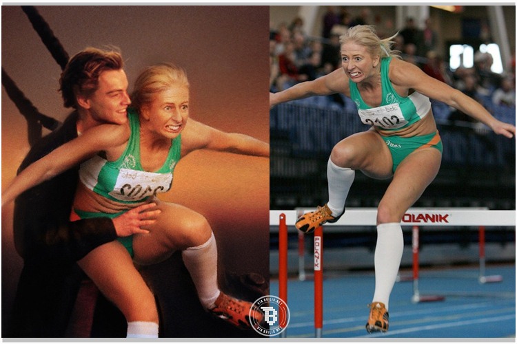10 Foto editan atlet lari Irlandia ini bikin ngakak parah