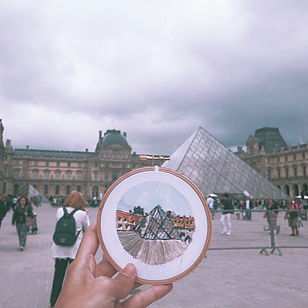 WOW - Traveler ini menggunakan rajutan untuk gambarkan kota yang dikunjunginya © 2016 brilio.net