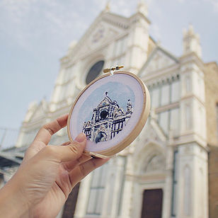 WOW - Traveler ini menggunakan rajutan untuk gambarkan kota yang dikunjunginya © 2016 brilio.net