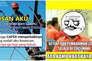 16 Meme PLN ini greget banget, bisa buat hiburan saat mati lampu