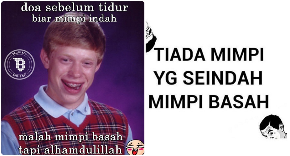 15 Meme mimpi indah yang bikin cekikikan sendiri, kamu pasti pernah! 