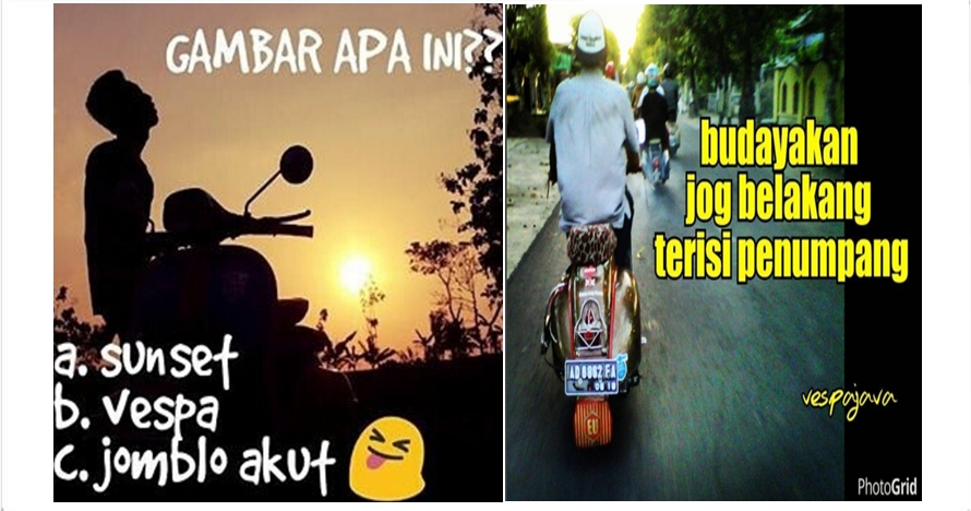 16 Meme anak vespa ini dijamin bikin senyum-senyum sendiri