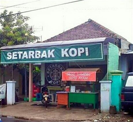 20 Plesetan merek Starbucks © 2016 brilio.net