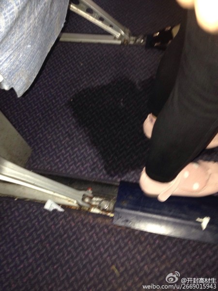 Nenek ini suruh cucunya pipis di lantai pesawat, duh joroknya!