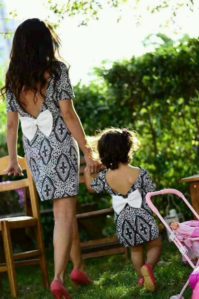 Dress Kembar Ibu © 2016 brilio.net