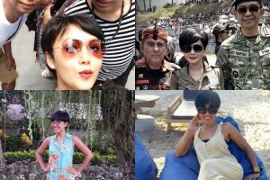 Herdiana, ibu Cinta Laura yang modis mirip Yuni Shara 