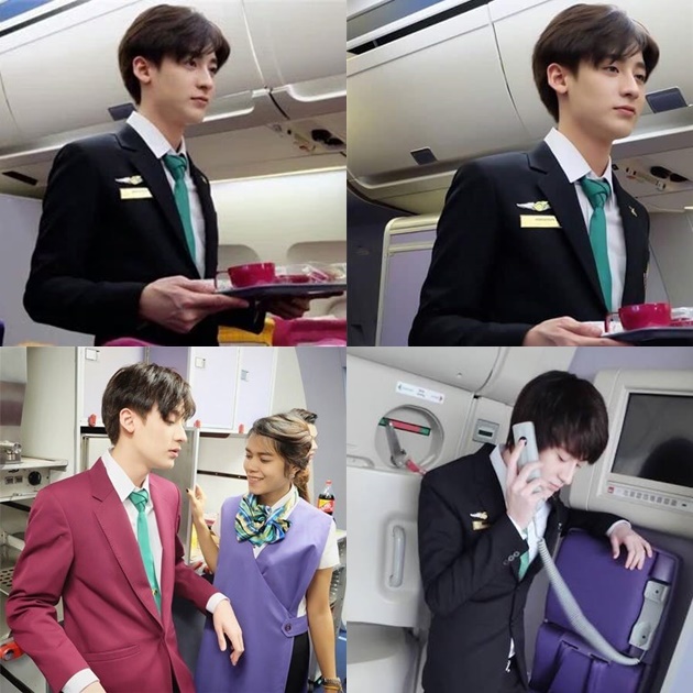 Pramugara ganteng mirip personel boyband EXO ini hebohkan netizen!