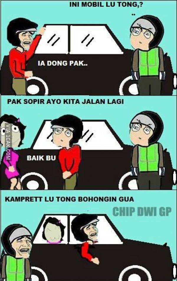 komik strip Otong © 2016 brilio.net