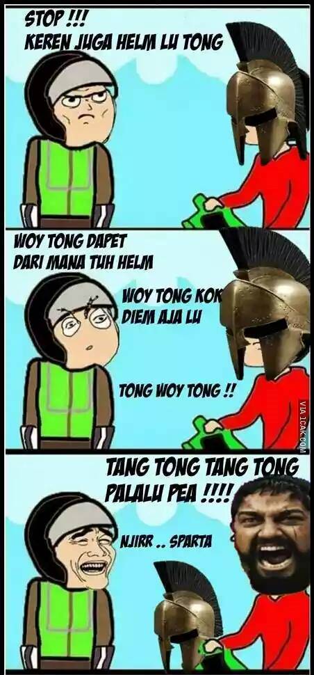 komik strip Otong © 2016 brilio.net