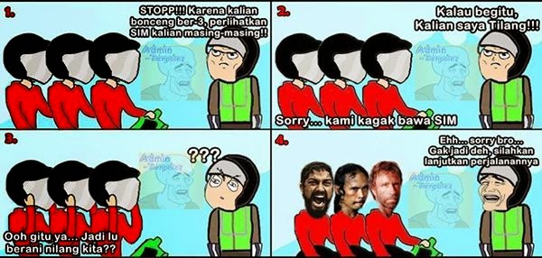 komik strip Otong © 2016 brilio.net