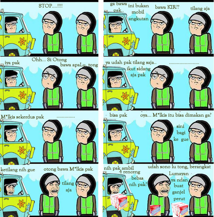 komik strip Otong © 2016 brilio.net