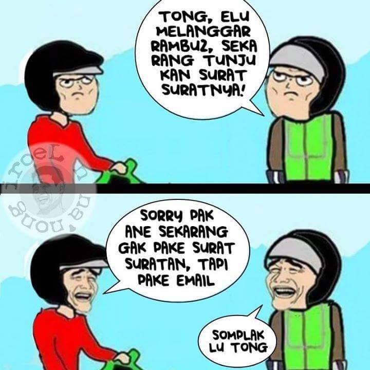 komik strip Otong © 2016 brilio.net