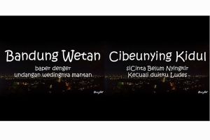 30 Pelesetan nama kecamatan di Bandung, lucu tapi bisa bikin baper euy