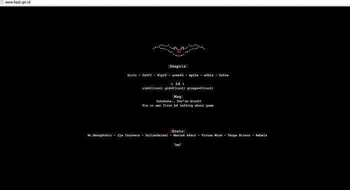 Duh, website KPAI diretas 2 kali. ada apa ya ? © 2016 brilio.net Duh, website KPAI diretas 2 kali. ada apa ya ? © 2016 brilio.net