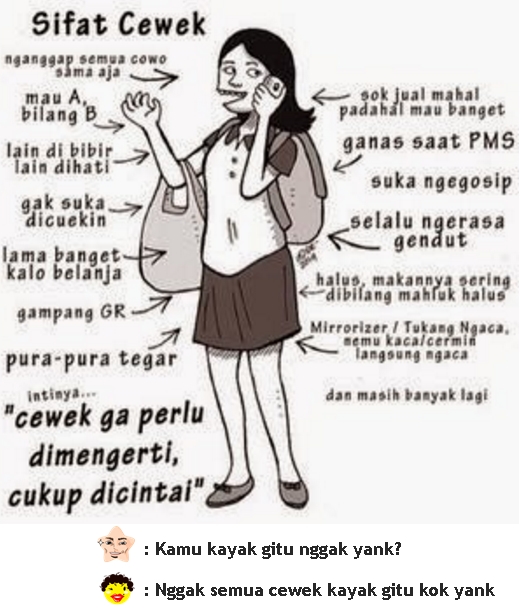 meme cewek  © 2016 brilio.net