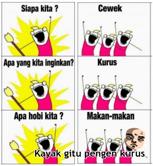 meme cewek  © 2016 brilio.net