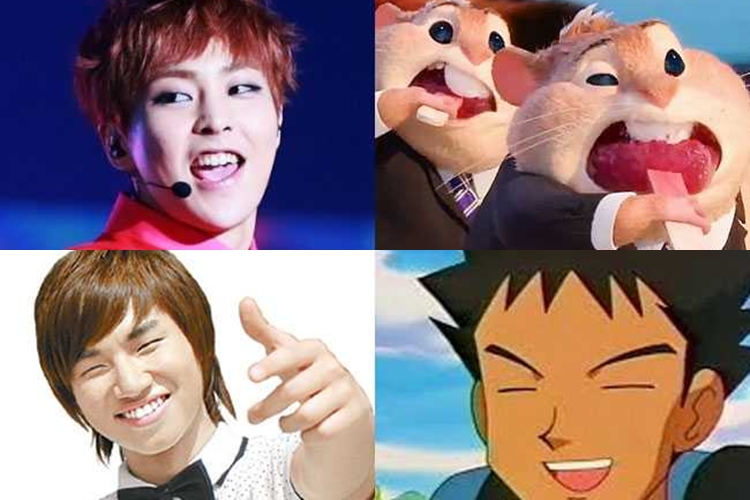 10 Artis K-Pop ini ternyata wajahnya mirip tokoh kartun, iya nggak?