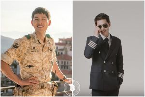 Gantengnya Song Joong Ki saat jadi tentara dan pilot, kamu pilih mana?