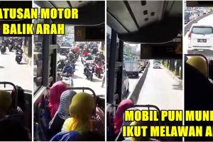 Potret aksi tak terpuji pengguna jalan di Jakarta, bikin geregetan!