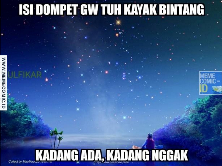 meme dompet  © 2016 brilio.net