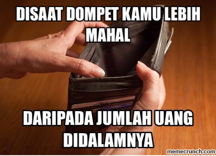 20 Meme Isi Dompet Ini Lucu Abis Bikin Kamu Ketawa