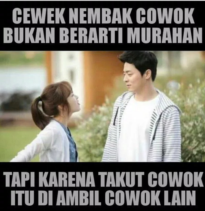 10 Meme kocak 'cowok lain' ini bikin kamu makin sayang pasangan