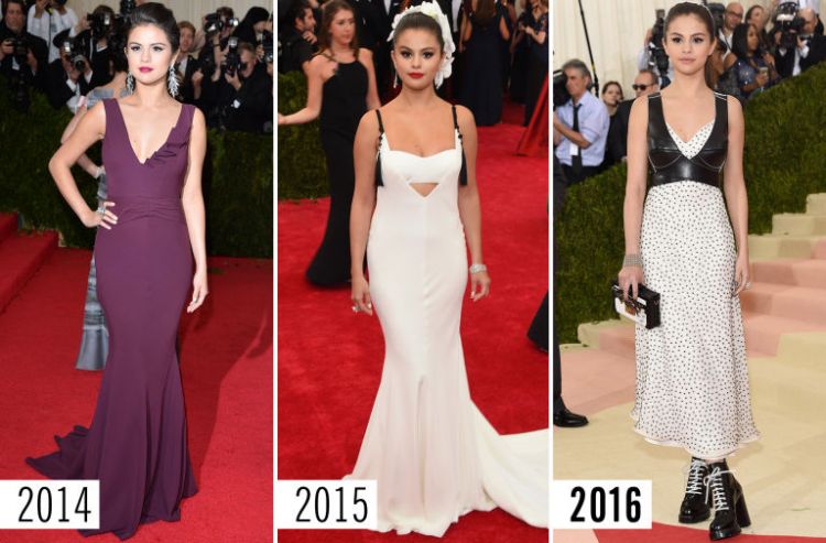 15 Transformasi Fashion Artis Di Met Gala Red Carpet Dari Masa Ke