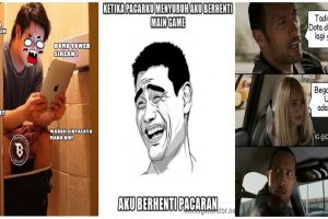 14 Meme kelakuan pecandu game online ini bikin ngakak