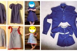 Jangan dibuang, ini trik mendaur ulang pakaian bekas jadi baju anak