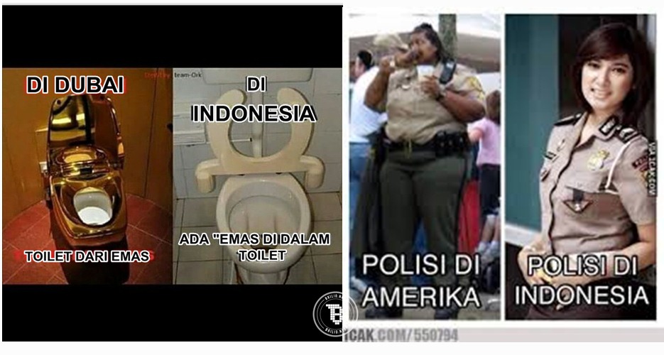 13 Meme lucu 'Indonesia vs luar negeri', bikin geleng-geleng kepala!