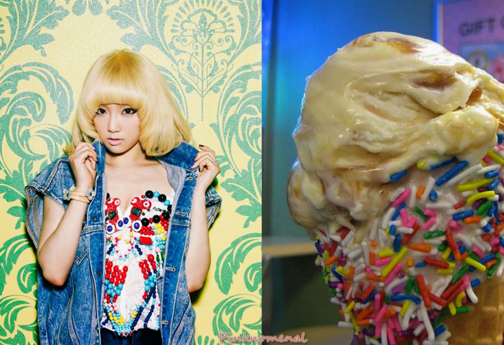 rambut kpop mirip makanan  © 2016 brilio.net