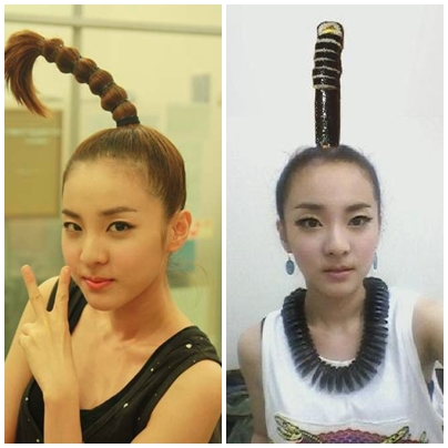 rambut kpop mirip makanan  © 2016 brilio.net