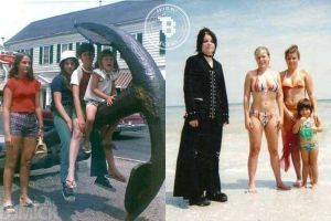 17 Foto liburan musim panas ala keluarga absurd ini bikin gagal paham!