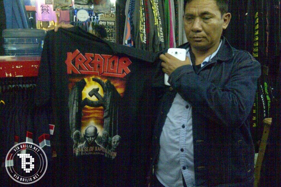 Sita kaos band thrash metal Jerman, polisi malah dihujat ramai-ramai
