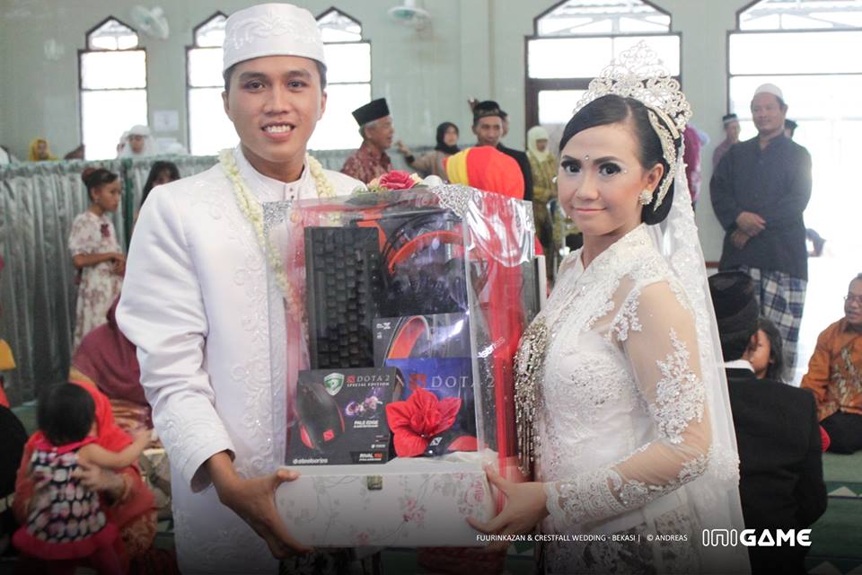 pengantin dota © 2016 brilio.net