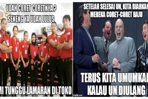 10 Meme kelulusan UN ini bikin kamu cekakakan sendiri  