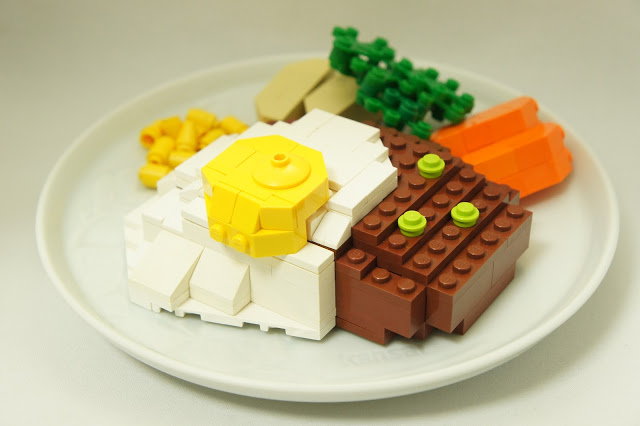 WOW - Seniman asal Jepang kreasikan lego berbentuk makanan. © 2016 brilio.net