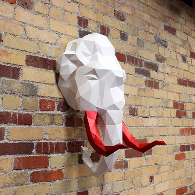 WOW - Kreasi hewan bentuk 3D ini dari kertas lho. © 2016 brilio.net