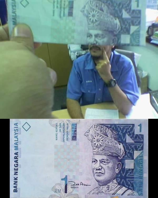 kombinasi uang dan wajah © 2016 brilio.net