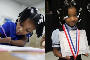 Bocah tak bertelapak tangan ini juarai lomba menulis indah, hebat!