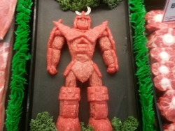 WOW - Penjual daging ini bentuk aneka karakter dari daging cincang © 2016 brilio.net