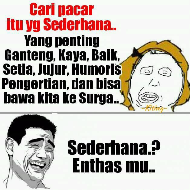 12 Meme 'cari pacar' ini bikin jombloers tertawa miris sendiri © 2016 brilio.net