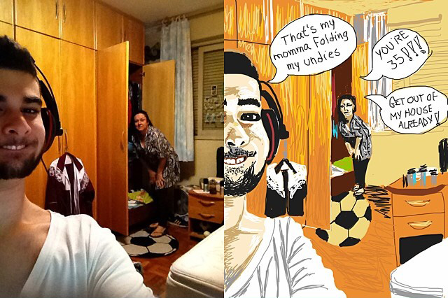 ilustrasi selfie lucu 1-23 © 2016 brilio.net ilustrasi selfie lucu 1-23 © 2016 brilio.net