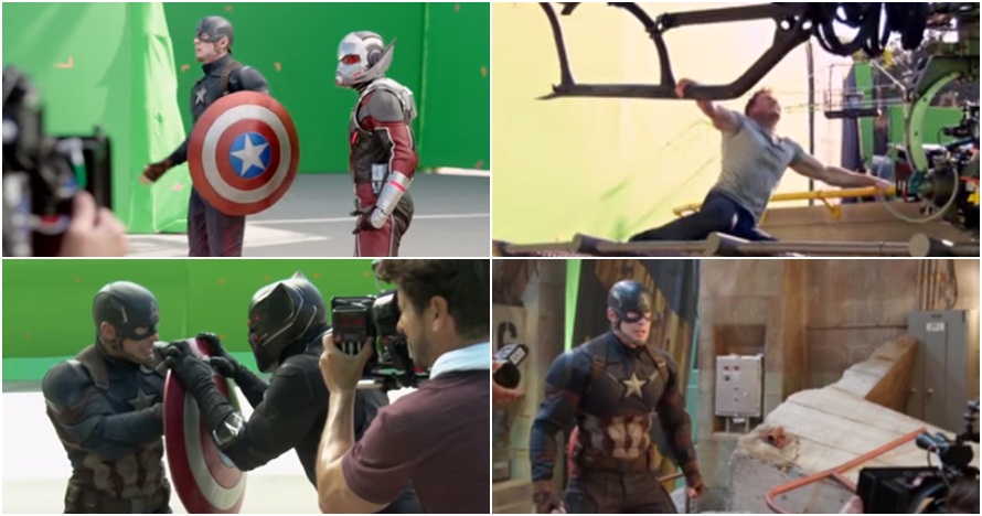 Ternyata begini pembuatan film Captain America: Civil War, canggih!